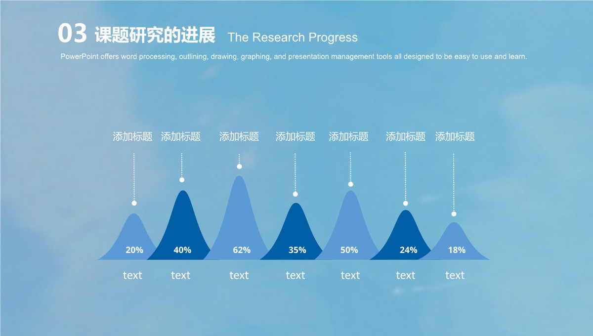 毕业论文答辩之水彩风格PPT模板_13