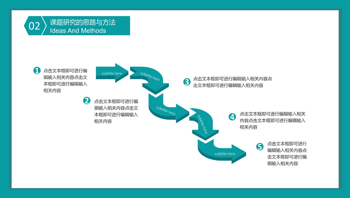 毕业论文答辩之课题研究PPT模板_10