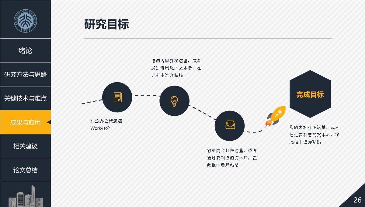 学术报告答辩通用教育学交流与展示PPT模板_26