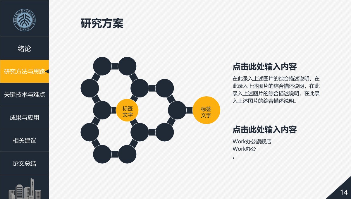 学术报告答辩通用教育学交流与展示PPT模板_14