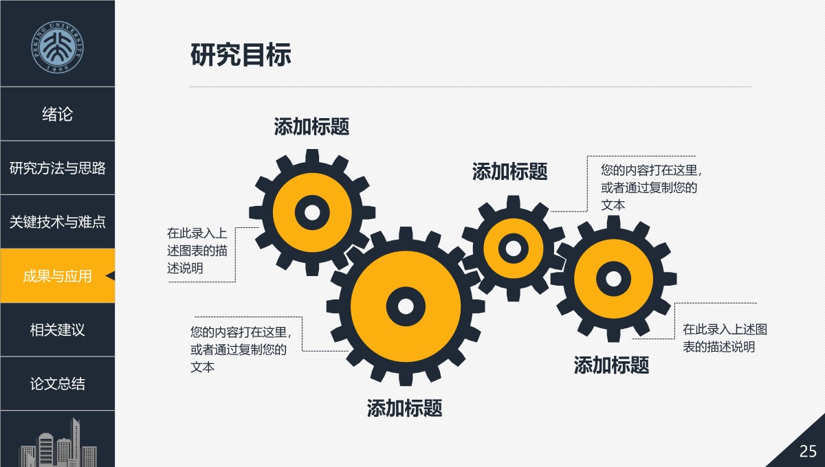 学术报告答辩通用教育学交流与展示PPT模板_25